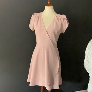 Light pink, almost baby pink in color dress